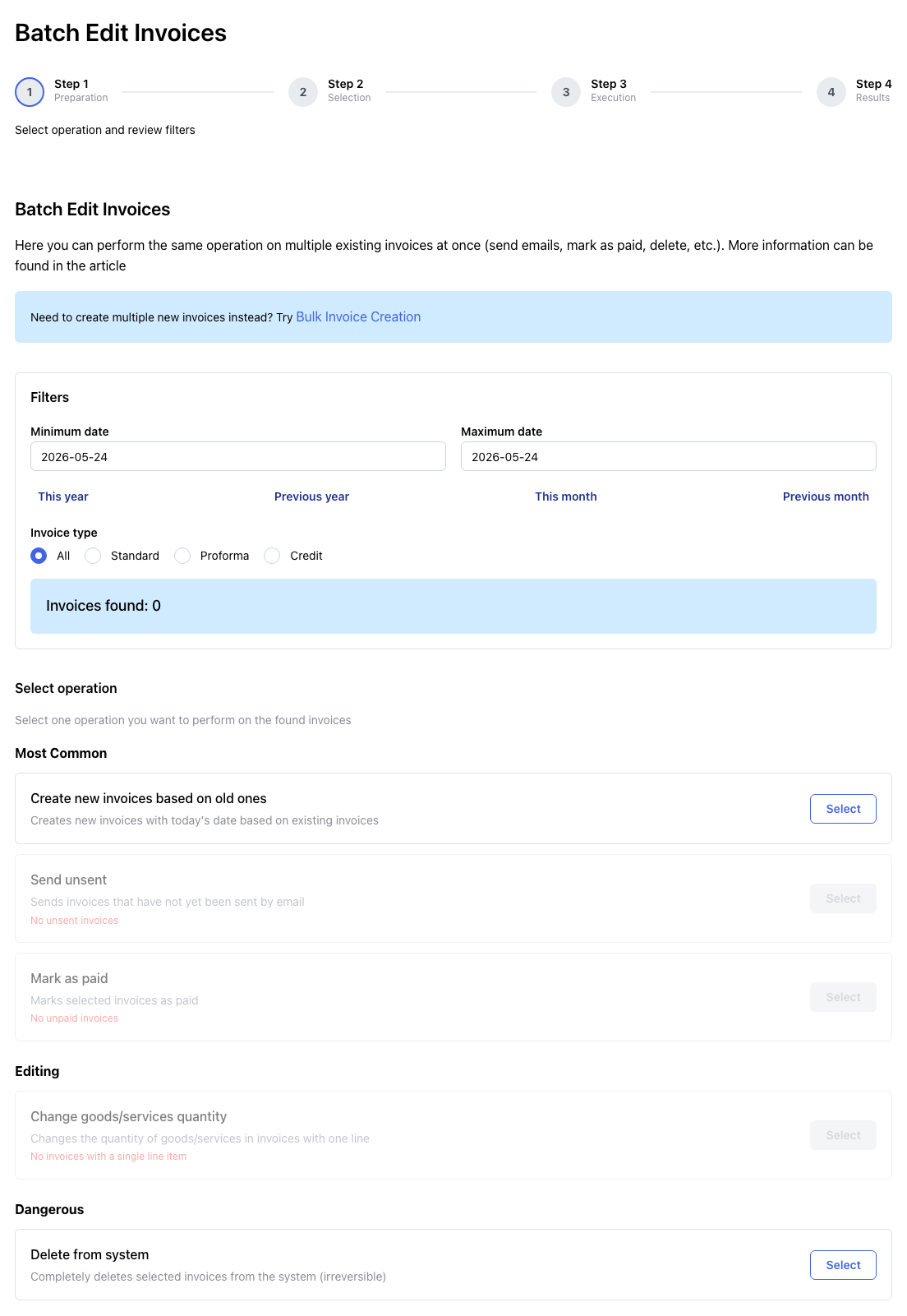 Multi-Edit page